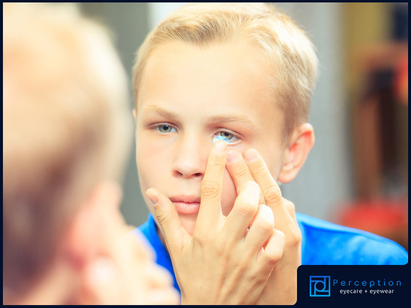 The Considerations Behind Kids Wearing Contact Lenses
